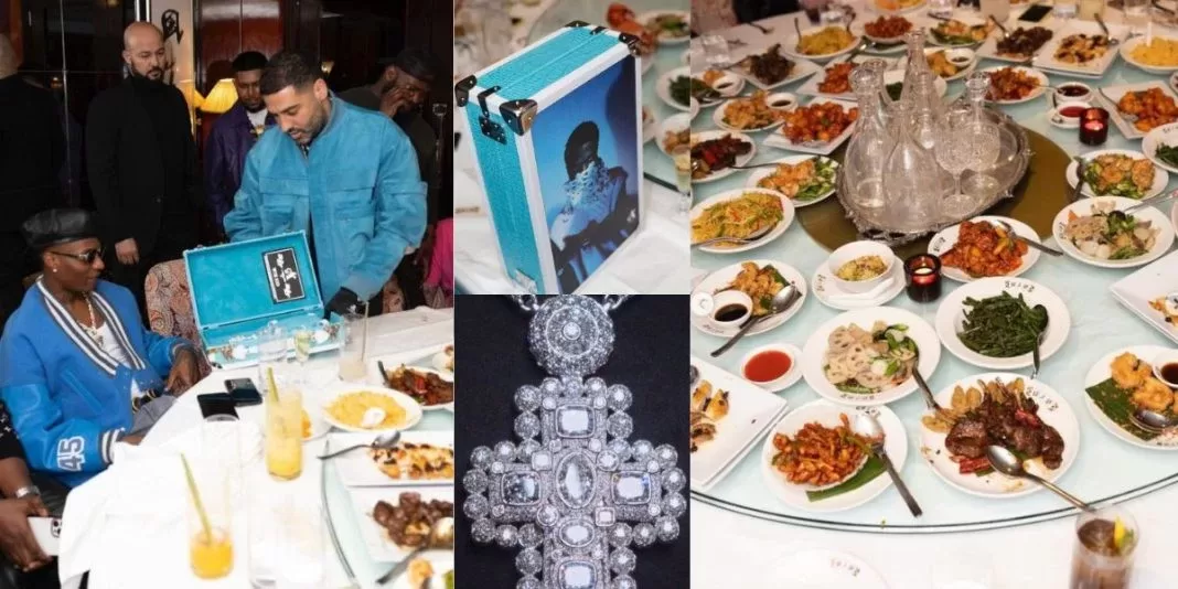 “Poverty will never be my portion” – Watch the viral video showcasing Wizkid’s newly acquired diamond necklace valued at $1m (N1.5b).