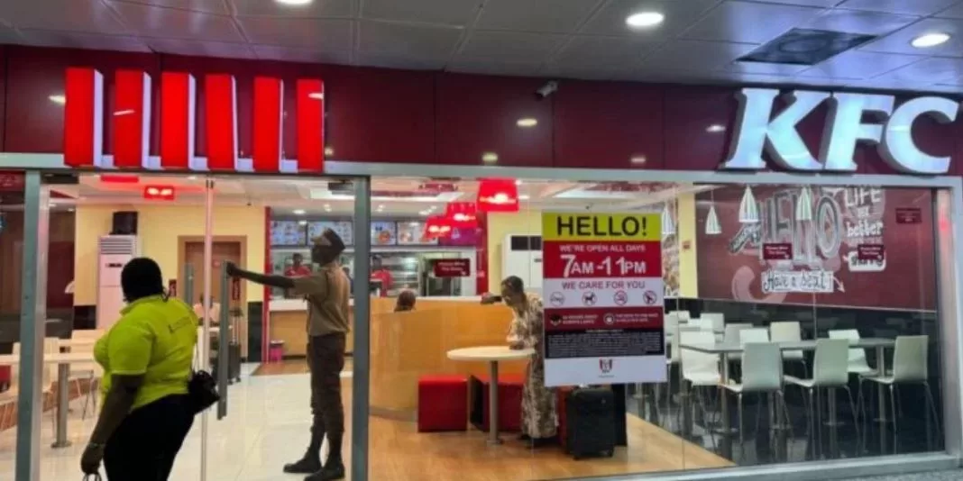 Just In: FAAN closes KFC outlet at Lagos airport after refusing entry to the son of a former Ogun governor due to his disability.